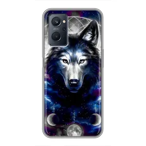 Защитные чехлы для Реалми 9i (AlphaPrint) (ХИТ продаж) ВОЛК (Волк)
