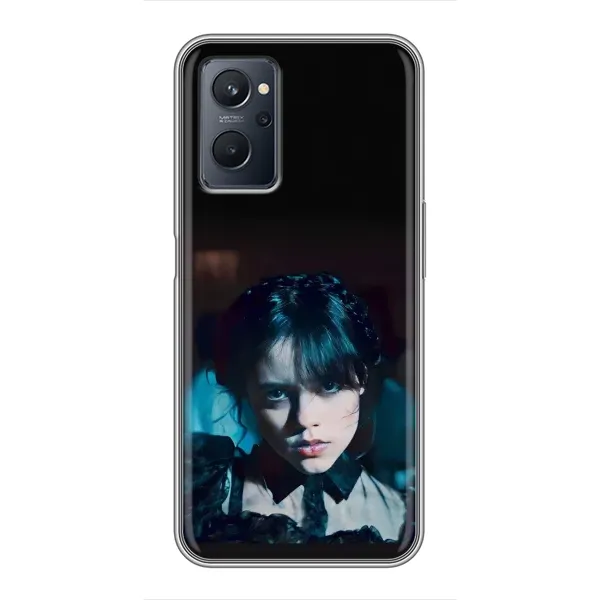 Чохол з принтом «погляд Венздей» для Realme 9i