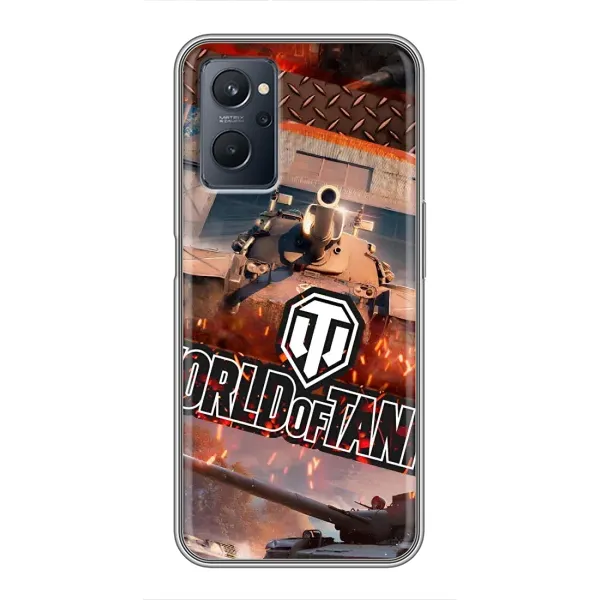 Чехол с принтом «World of Tanks» для Realme 9i Чехол с принтом «World of Tanks» для Realme 9i