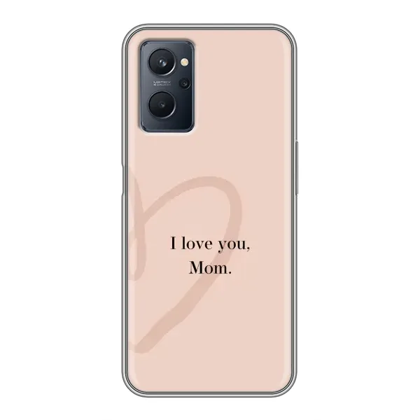 Чехол с принтом «Сердце маме» для Realme 9i