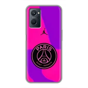 Чехлы PSG для Realme 9i (AlphaPrint) (яркий ПСЖ)