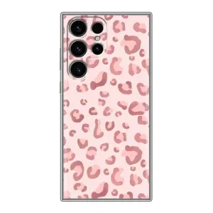 Чохол з розовим принтом для RealMe C100 5G (Рожевий леопард)