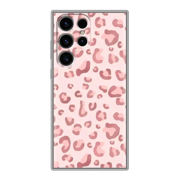 Чехол с принтом «Розовый леопард» для Realme C100 5G Чехол с принтом «Розовый леопард» для Realme C100 5G