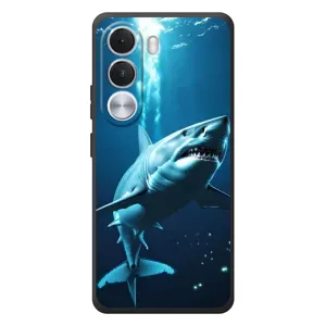 Чохол з картинкою 'Хижаки' для Realme C100i (Акула під водою)