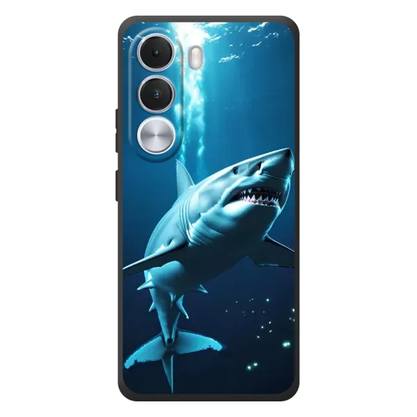Чохол з принтом «Акула під водою» для Realme C100i Чохол з принтом «Акула під водою» для Realme C100i