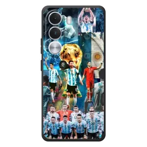 Чехлы Месси для Realme C100i (AlphaPrint) (Аргентина Месси)