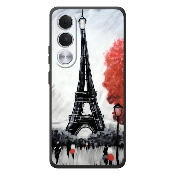 Чохол з принтом «Вежа в Парижі» для Realme C100i