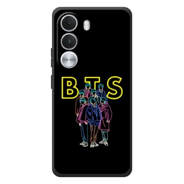 Чохол з принтом «BTS стайл» для Realme C100i Чохол з принтом «BTS стайл» для Realme C100i
