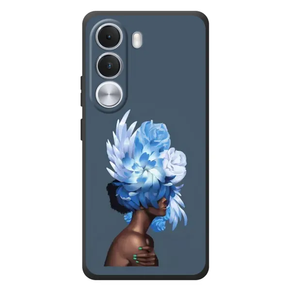 Чехол с принтом «Цветы на голове» для Realme C100i