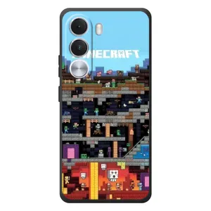 Чохол Майнкрафт на Realme C100i (AlphaPrint) Minecraft (фон Minecraft)