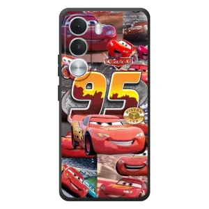 Силиконовый чехол Маквин для Realme C100i (Коллаж Молния Маквин)