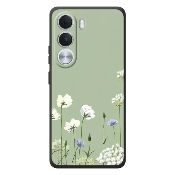 Чохол з принтом «Квіти на зеленому» для Realme C100i