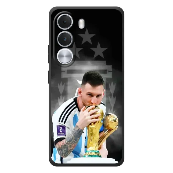 Чехол с принтом «Месси Чемпион» для Realme C100i
