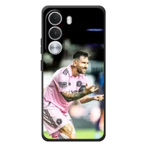Чехлы для Реалми С100и - Лео Месси Маями (Месси паук)