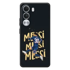 Чехлы для Realme C100i (Leo чемпион) (AlphaPrint) (Messi ПСЖ)