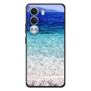 Силіконовий чохол з КАРТИНКАМИ літо для Realme C100i (AlphaPrint) (Море)