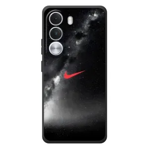 Чохол для Realme C100i - з принтом Найк (AlphaPrint) (Найк червоний)