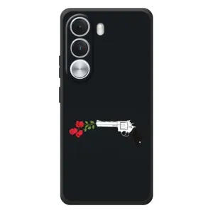 Чехлы (ART) Цветы на Realme C100i (VPrint) (Неожиданные цветы)