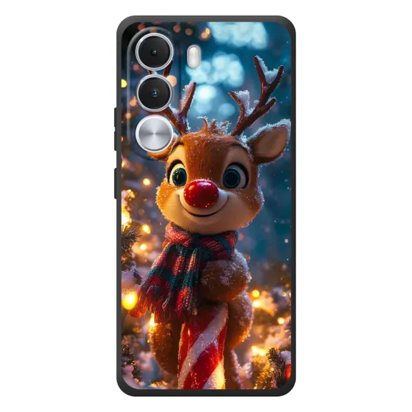 Чехол с принтом «Олень с шарфом» для Realme C100i