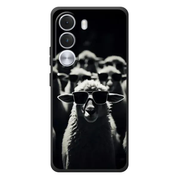 Чохол з принтом «Овечка в окулярах» для Realme C100i Чохол з принтом «Овечка в окулярах» для Realme C100i
