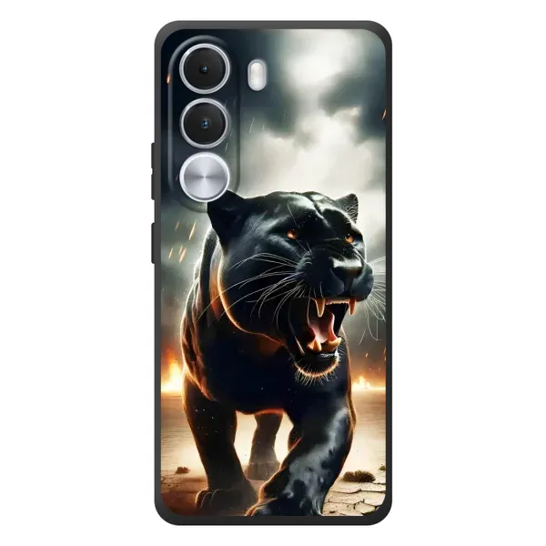 Чохол з принтом «Чорна пантера» для Realme C100i Чохол з принтом «Чорна пантера» для Realme C100i