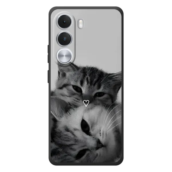 Чехол с принтом «Пара котов» для Realme C100i