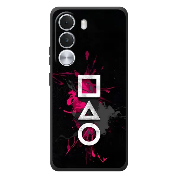 Чохол з принтом «Символи Гра кальмара» для Realme C100i