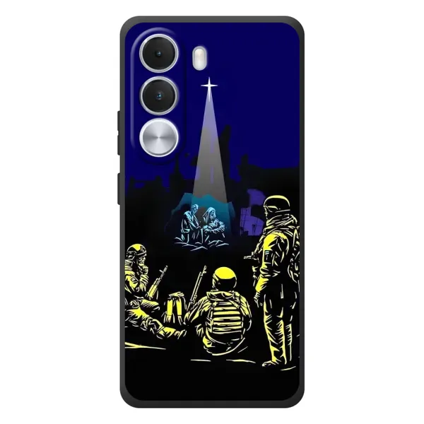 Чехол с принтом «Рождество в Украине» для Realme C100i