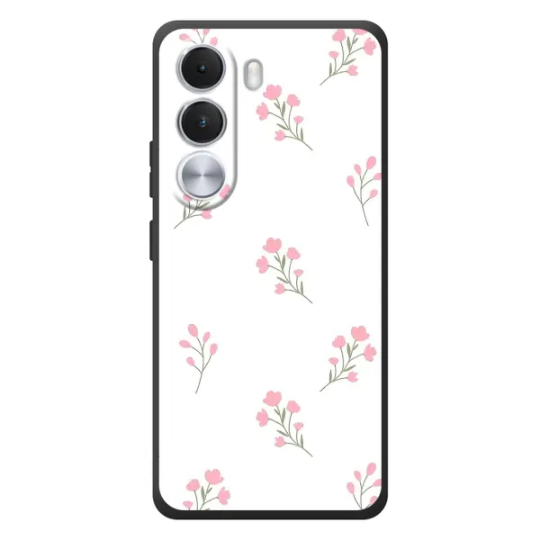 Чохол з принтом «Рожеві квіти» для Realme C100i