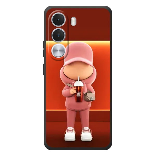 Чохол з принтом «З Кавою» для Realme C100i