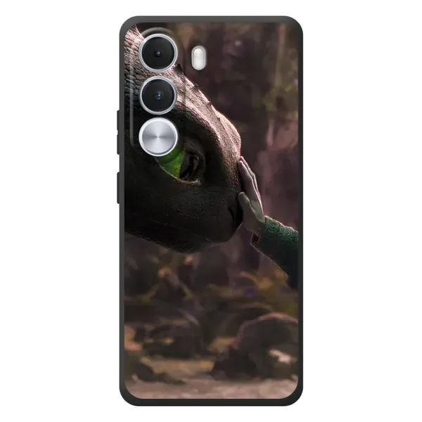 Чохол з принтом «Сцена з драконом» для Realme C100i