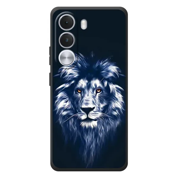 Чохол з принтом «Синій Лев» для Realme C100i Чохол з принтом «Синій Лев» для Realme C100i