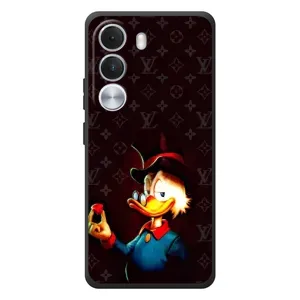 Чехли для Realme C100i - Скрудж МакДак Louis Vuitton (PREMIUMPrint) (Скрудж з ботліантом)