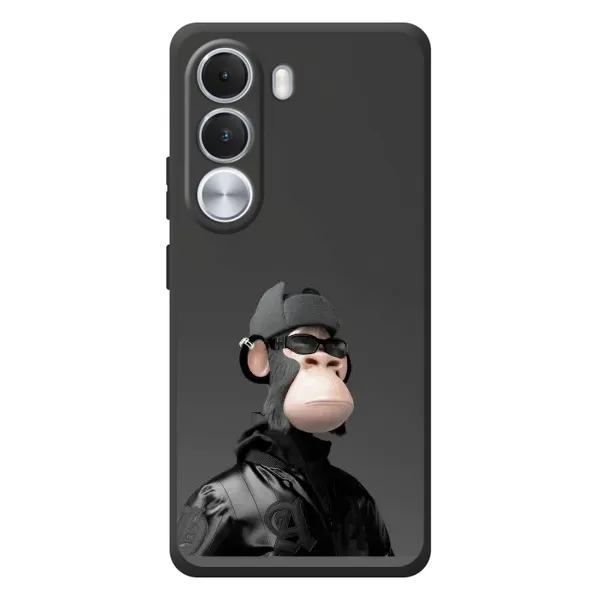 Чохол з принтом «стильна мавпа NFT» для Realme C100i