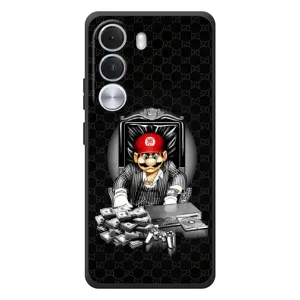 Чохли з крутими принтами для Realme C100i - (PREMIUMPrint) (Супер Маріо)