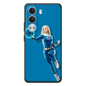 Чохол з принтом Фантастична четвірка для Realme C100i (Сью Сторм політ)