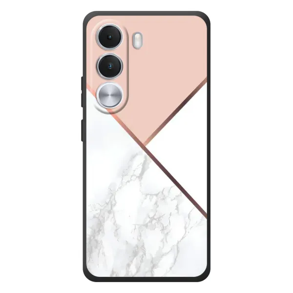 Чехол с принтом «Тройной мрамор» для Realme C100i
