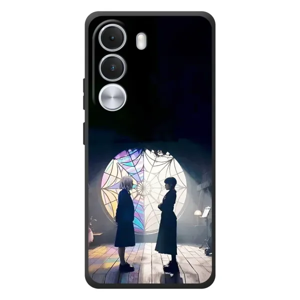 Чохол з принтом «Венздей та Інід» для Realme C100i