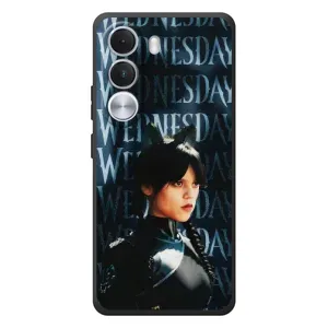 Чохли Венсдей на Realme C100i Уенсдей (AlphaPrint) (Венздей кішка)
