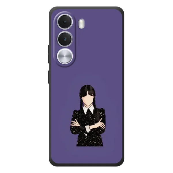 Чохол з принтом «Венздей у чорному» для Realme C100i