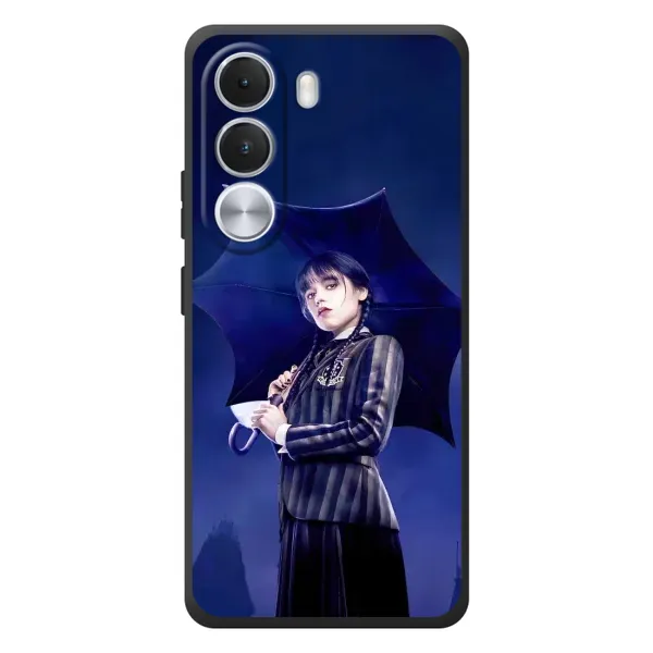 Чохол з принтом «Венздей з парасолькою» для Realme C100i