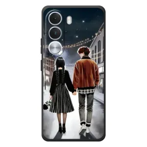 Чохол з дизайном Венздей 2 на Realme C100i (Венздей та Тайлер)