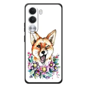 Чохли з картинкою Лисичка для Realme C100i (VPrint) (Весела лисичка)