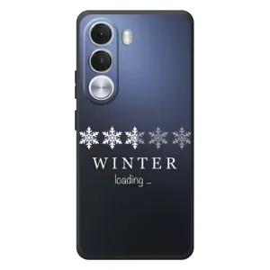 Зимние Чехлы для Реалми С100и - прозрачный фон (Winter loading)