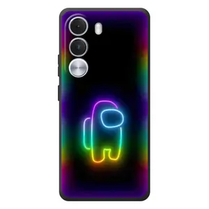 Чохли Амонг Ас для Realme C100i (AlphaPrint) (Яскравий скін)