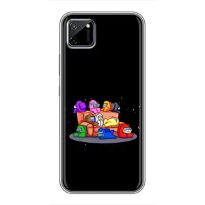 Чехол Амонг Ас для Realme C11 (AlphaPrint) (Амонг-ас)