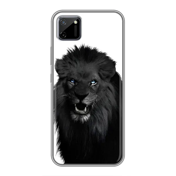 Чехол с принтом «Черный ЛЕВ» для Realme C11