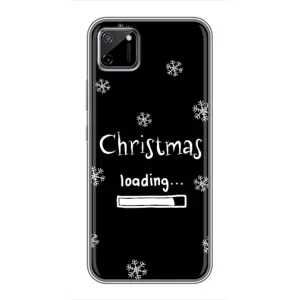 Рождественские, Праздничные Чехлы для Реалми С11 (Christmas loading)