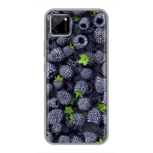 Чехлы с Фруктами для Realme C11 (VPrint) (Ежевика)