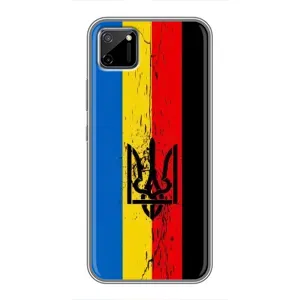 Украинские Чехлы для Realme C11 с картинкой УПА (AlphaPrint) (Флаг УПА)